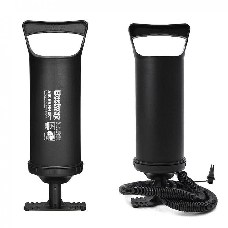 BESTWAY POMPA ARIA MANUALE PER GONFIAGGIO GONFIATORE MATERASSINO CANOTTO PISCINE