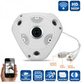 Telecamera Ip Panoramica 360 Gradi Notturna P2P Videocamera Sorveglianza Hd Vr