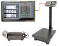 Bilancia Bilico Elettronica 150kg Bascula Display Digitale Professionale Acciaio