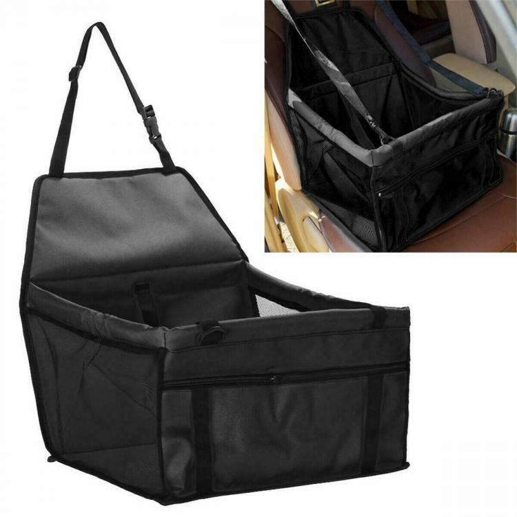 Trasportino Seggiolino Auto Sediolino Cane Gatto Borsa Animali Cuccia Viaggio