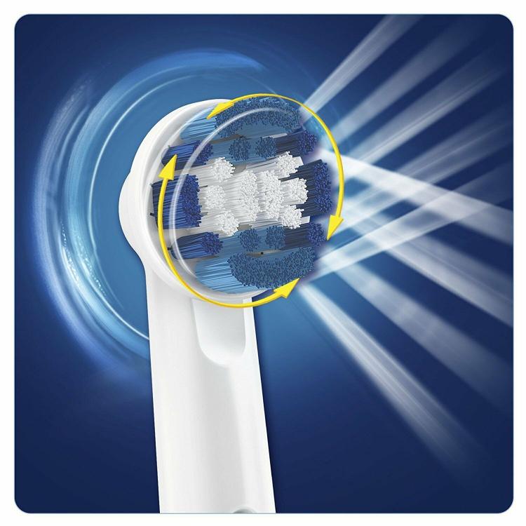 COPPIA 2pz ORAL-B ADVANCE POWER SPAZZOLINO ELETTRICO A BATTERIE AA INCLUSE BRAUN