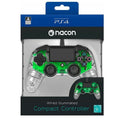 CONTROLLER NACON WIRED PS4 LUMINOSO COMPACT LIGHT EDITION LED VERDE PAD NUOVO