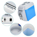 Frigo Portatile 7,5 Litri 12V Scaldavivande Mini Frigorifero Auto Barca Camper