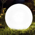 Lampada Sfera Da Giardino Ø 40Cm Luce Esterno Palla Terra E27 Bianco + Picchetti Illuminazione Sentiero Faro Arredamento Feste