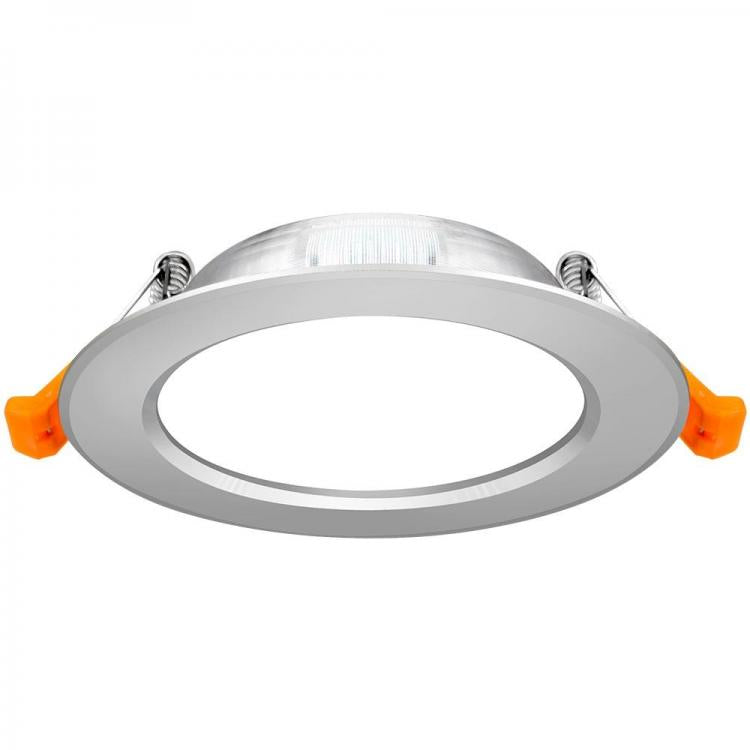 2x FARETTO INCASSO LED 5W 3in1 LUCE BIANCA FREDDA NATURALE CALDA SOFFITTO MOLLA