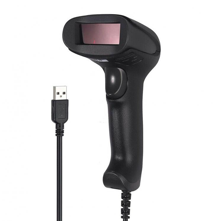 Lettore Barcode Per Codice A Barre Ean Pistola Laser Scanner Pc Usb Windows Mac