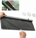 Tenda Tendina Parasole A Rullo Parabrezza Per Auto Protezione Uv Misura 68X125Cm