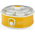 Ariete Yogurtiera 0617 Yogurella + 7 Vasetti Portatile Vetro 1.5lt 20w Giallo
