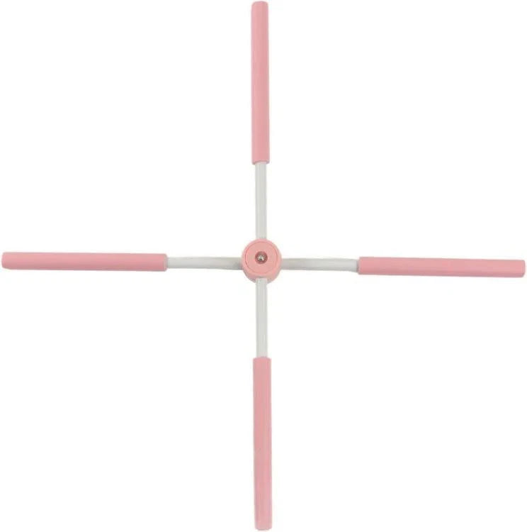 Bastone Correttore Posturale Yoga Stick Attrezzo Postura Colonna Fascia Schiena Rosa