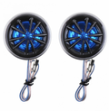 COPPIA TWEETER DOME AUDIO ALTOPARLANTI PER AUTO MINI CASSE 130W ALTA EFFICIENZA
