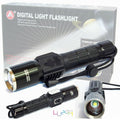 Torcia Lampada Led Ricaricabile 7 Led Cree 6+1 288000 Lumen 108000W Usb 528