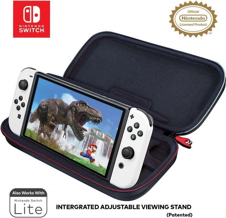 Nintendo Switch Mario Kart 8 Deluxe Custodia Da Trasporto Cover Traveler Case
