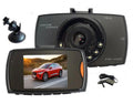 Telecamera Per Auto Hd Dvr Car Video Camera Visione Notturna Lcd 2,7'' 6 Led