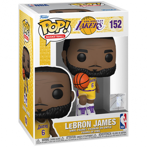Funko Pop ! Basketball Los Angeles Lakers Nba - (152) Lebron James Figure King