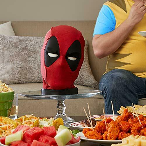 Marvel Legends Deadpool Premium Testa Interattiva Elettronica Hasbro Head Nero