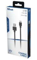 Trust Cavo Di Ricarica Controller Ps4 Micro Usb 3M Playstation 4 Pad Sony Nuovo