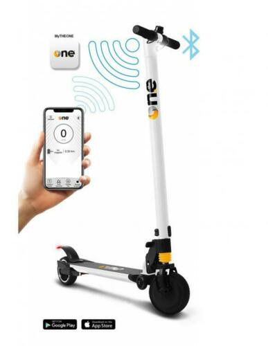 The One - Spillo Monopattino Scooter Elettrico 250W Pieghevole Bluetooth - Blu
