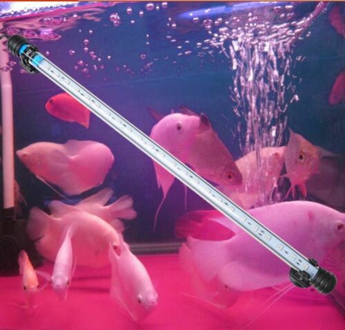 Barra Led Lampada Neon Per Acquario Impermeabile Immersione Luce ROSA 20CM