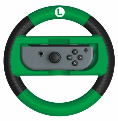 Hori Joy-Con Volante Nintendo Switch Luigi Controller Auto Mario Kart 8 Verde