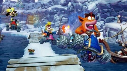 CRASH TEAM RACING NITRO-FUELED PS4 GIOCO ITALIANO PLAYSTATION 4 CTR BANDICOOT