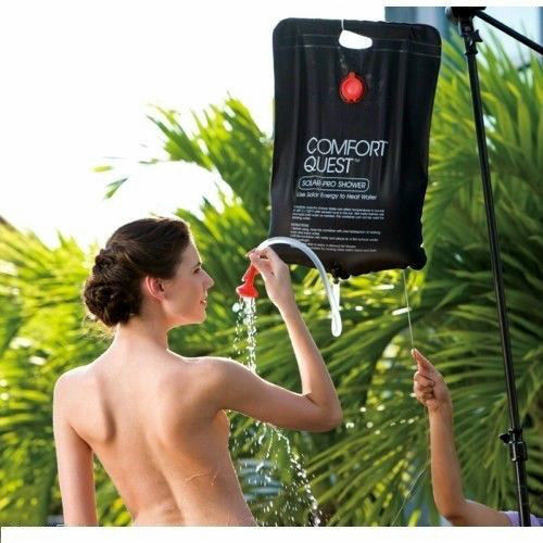 Doccia Solare Portatile Da Campeggio Estate Giardino Piscina Acqua Calda Spiaggi