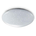 Plafoniera Led 22W Forma Circolare Effetto Cielo Stellato Brillantini Lampadari