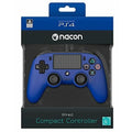 Nacon Controller Wired Pad Playstation 4 Ps4/Pc Blue Joypad Cablato Usb (Blu)
