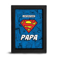 ABYSTYLE - SUPERMAN (SUPER PAPÀ) CORNICE REGALO FESTA DEL PAPÀ STAMPA POSTER GB