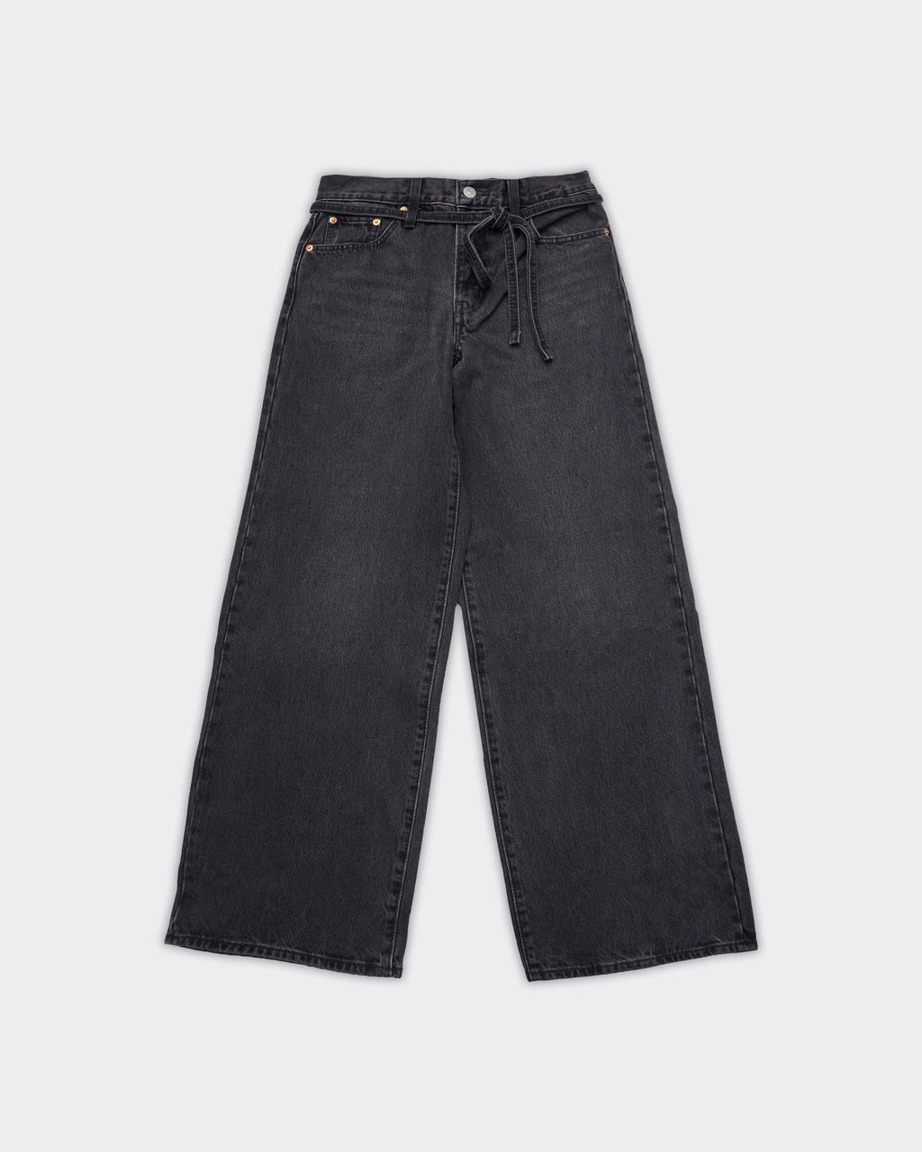 Jeans Woman XL Straight 'Influential Lady' Denim Nero