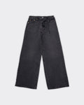 Jeans Woman XL Straight 'Influential Lady' Denim Nero