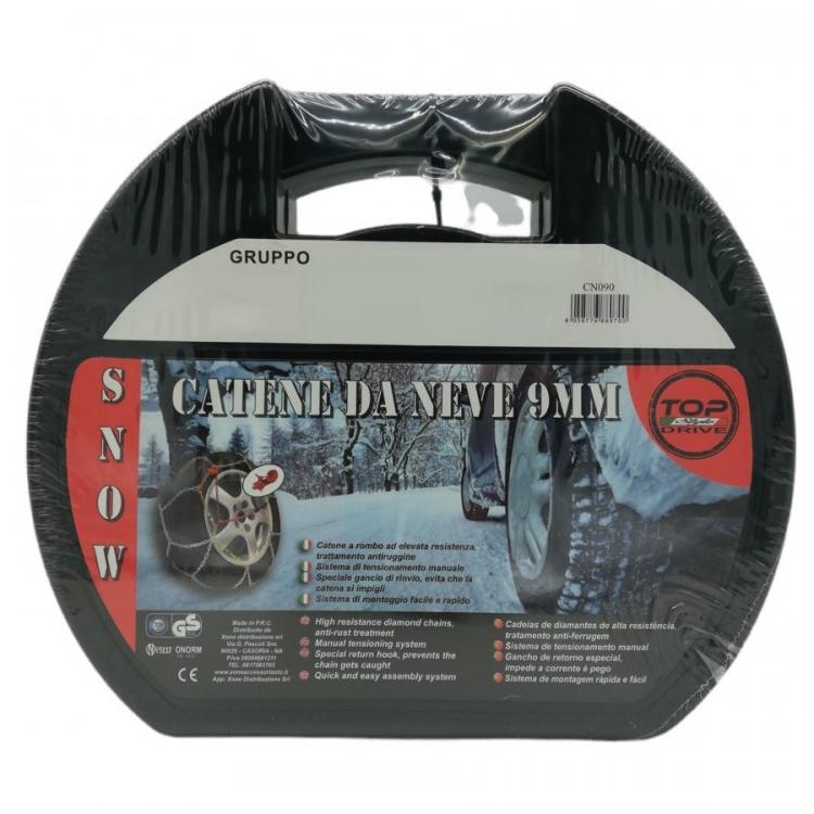 CATENE DA NEVE PER AUTO FURGONE SUV 9mm OMOLOGATE TUV GS-ONORM | GOMME GRUPPO 8