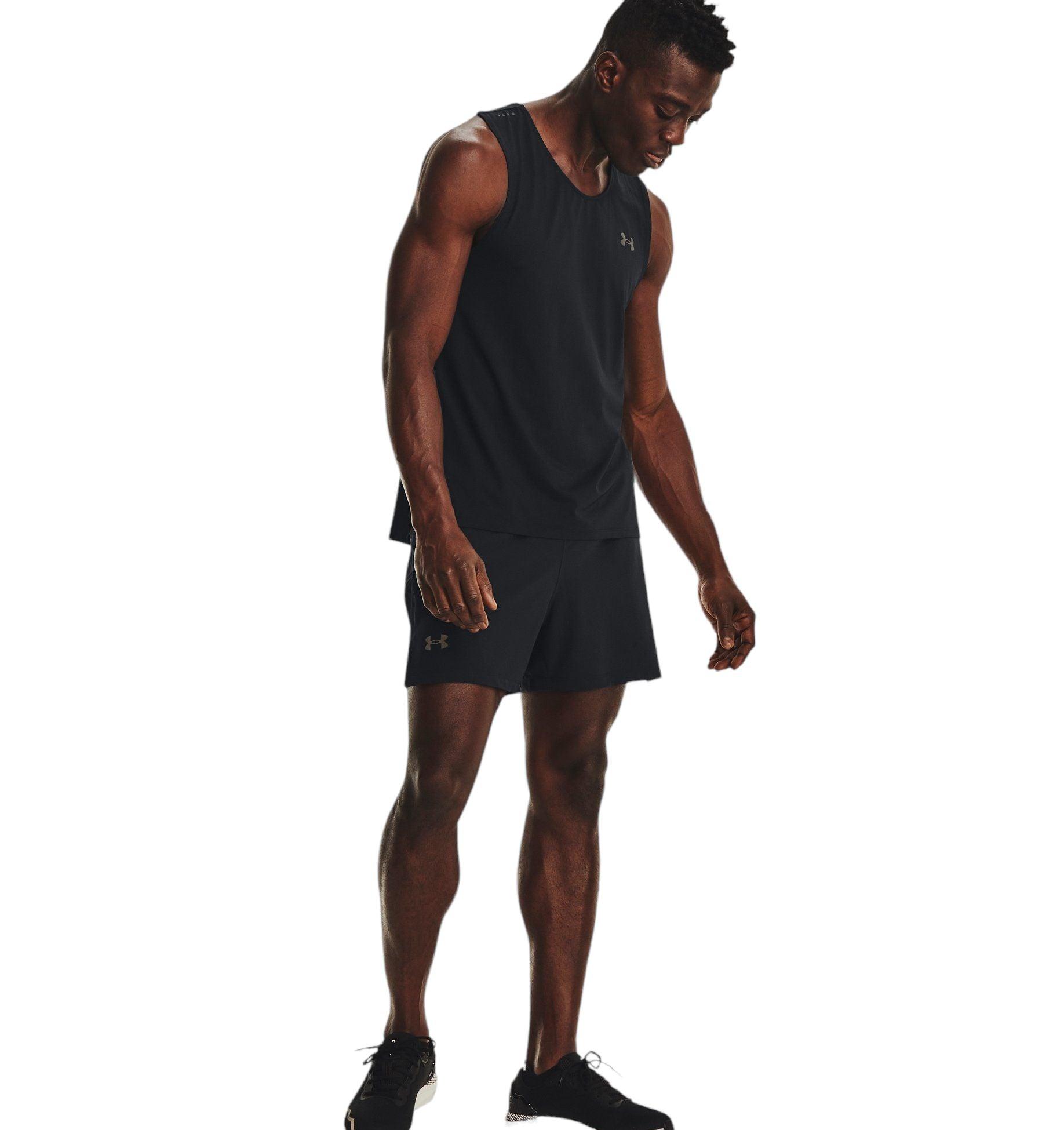 Pantaloncini Launch Elite 5 IN Uomo Black/Reflective
