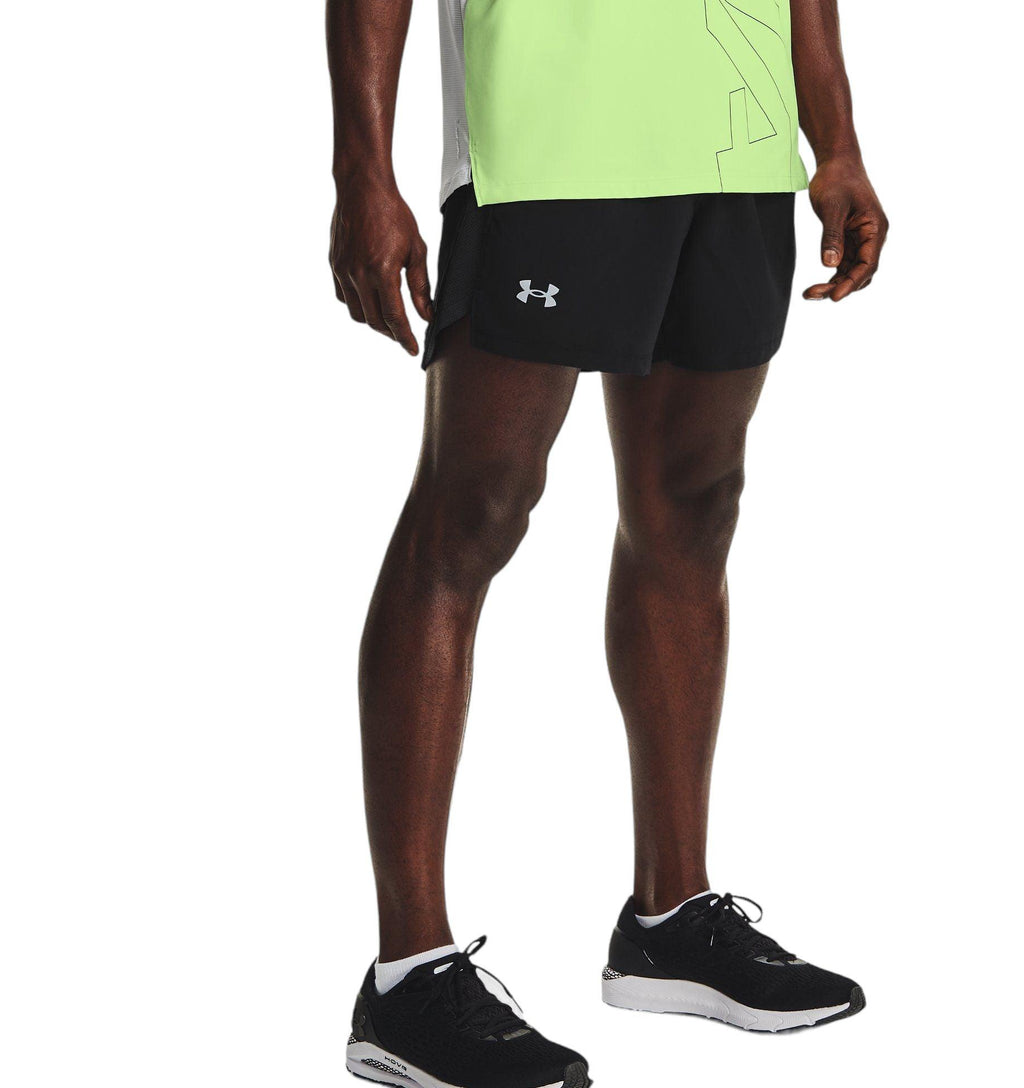 Pantaloncini Launch Run 5 IN Uomo Black/Reflective