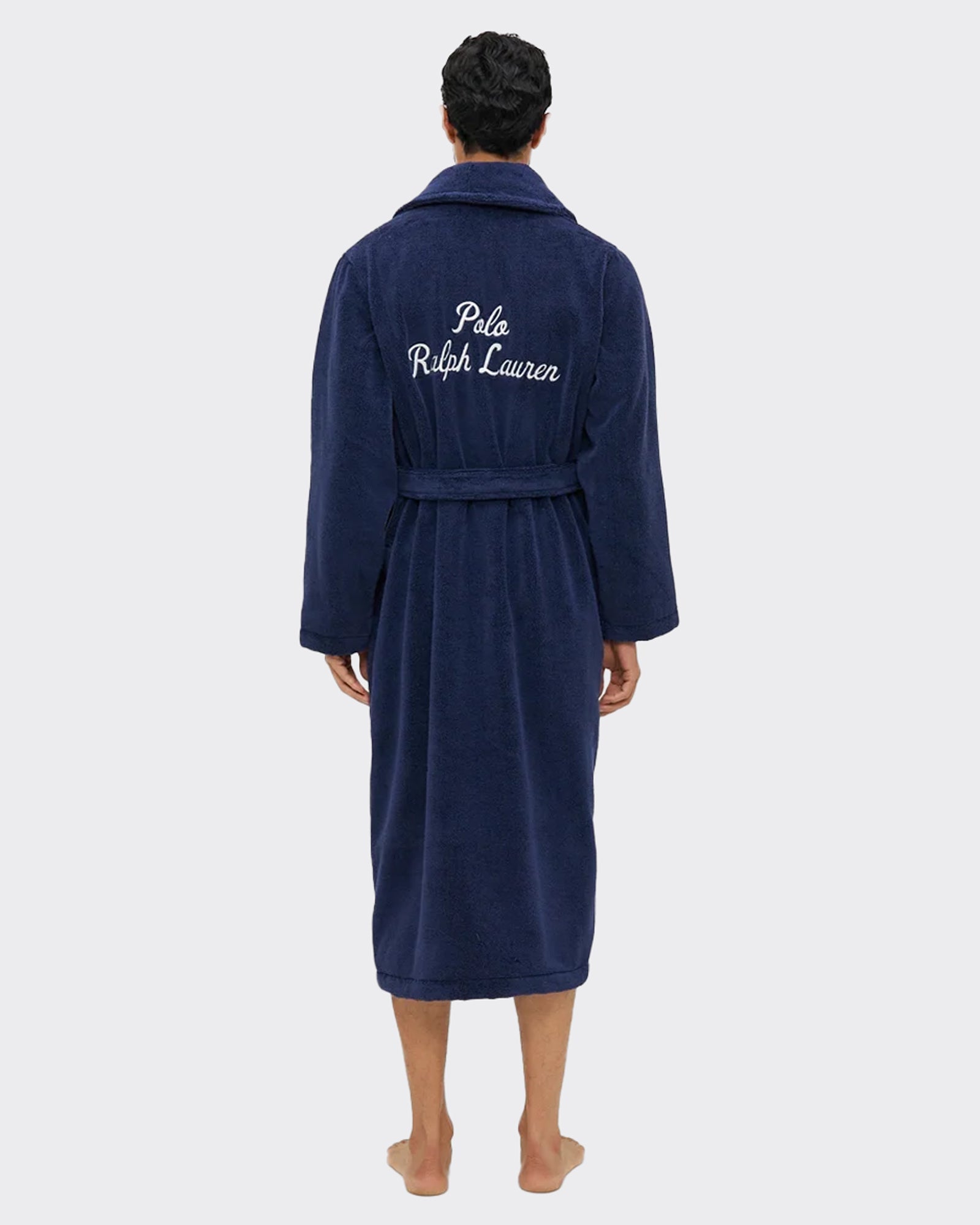 Accappatoio Cruise Back Embroidery Blu