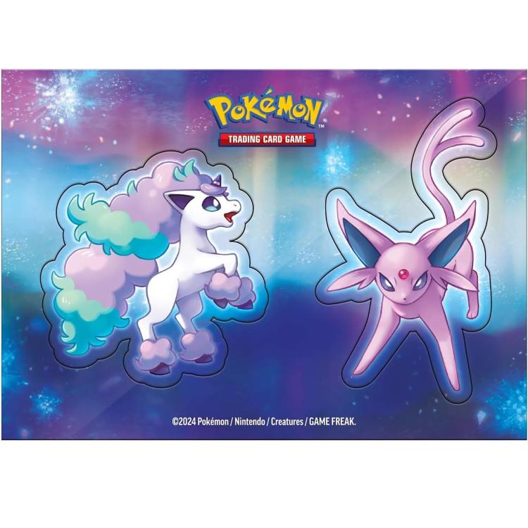 Pokemon Stacking Tin 2024 Tcg Gcc Scatola Impilabile Metallo Gioco Card Viola It