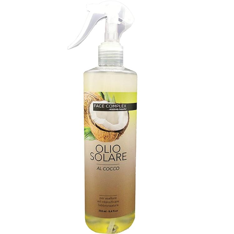 Face Complex Olio Solare Spray Super Abbronzante ( Al Cocco ) Viso Corpo 250Ml