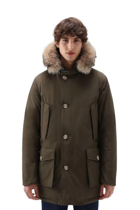 Giacca Arctic Detachable Fur Uomo Dark Green