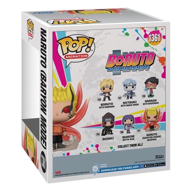 Funko Pop ! Animation Boruto Naruto Next Generations - (1361) Naruto Baryon Mode
