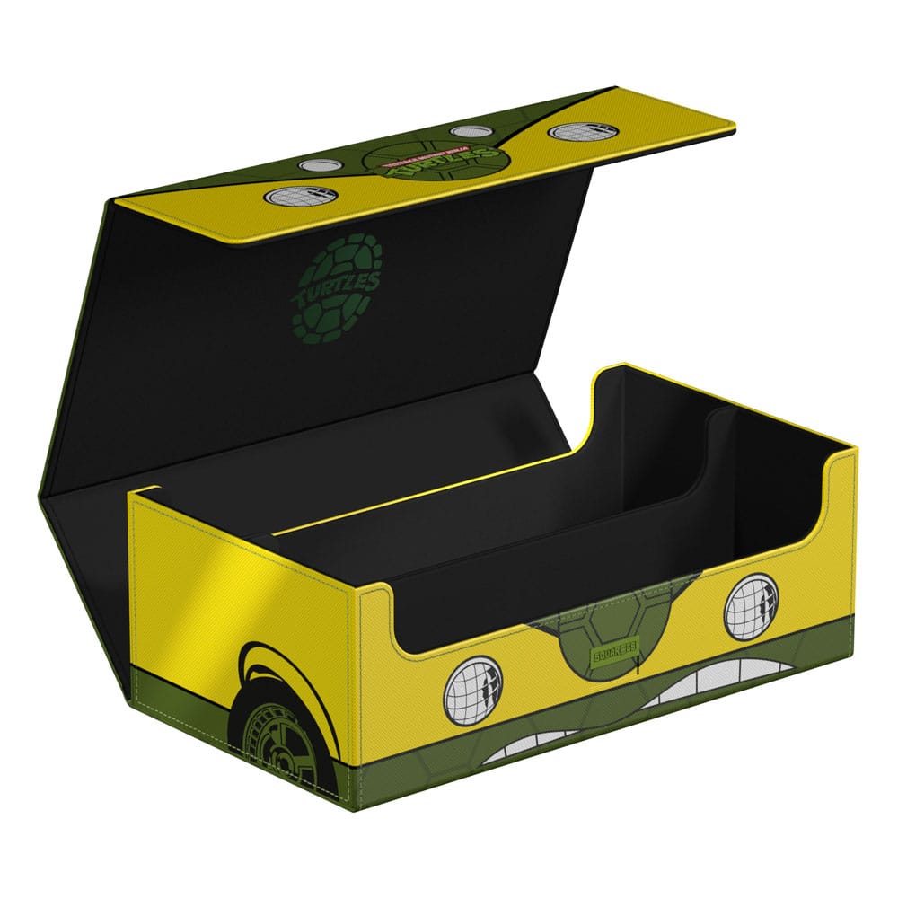 Squaroes Collectors Case TMNT Tartarughe Ninja Turtle Scatola Porta Mazzo Carte