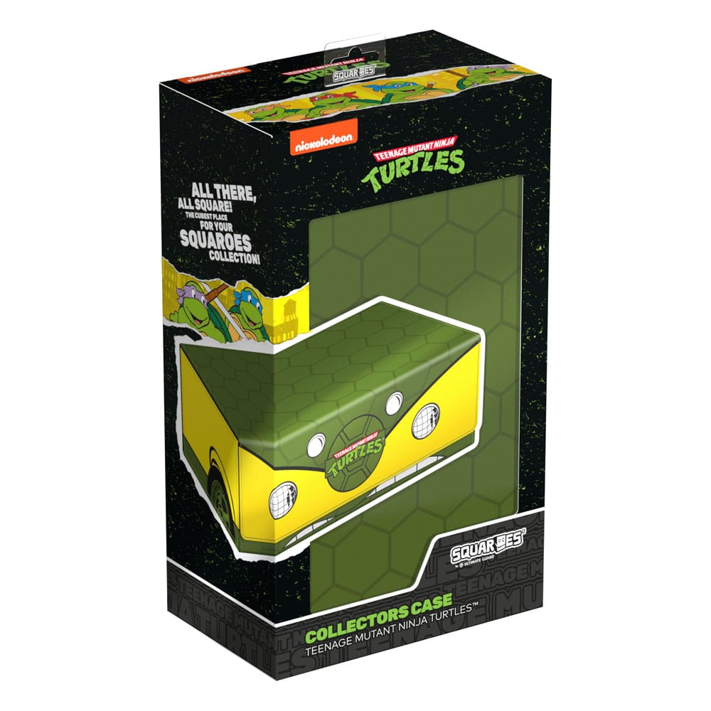 Squaroes Collectors Case TMNT Tartarughe Ninja Turtle Scatola Porta Mazzo Carte