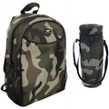 BORSA TERMICA ZAINO TERMICO FRIGO + PORTABOTTIGLIE CAMPEGGIO MARE VIAGGIO PICNIC