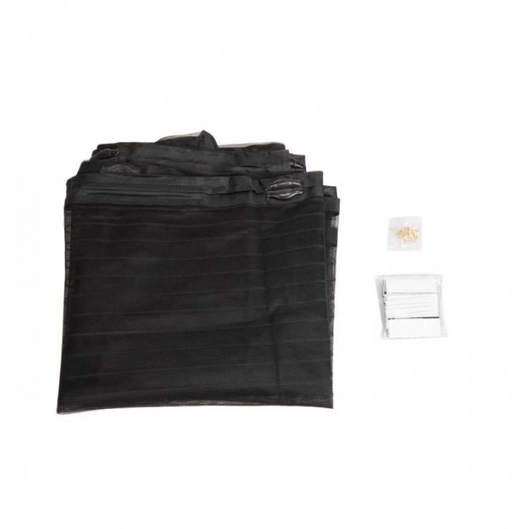 Zanzariera Magnetica 90X210 Tenda Per Porte Finestre Universale Calamita - Nera