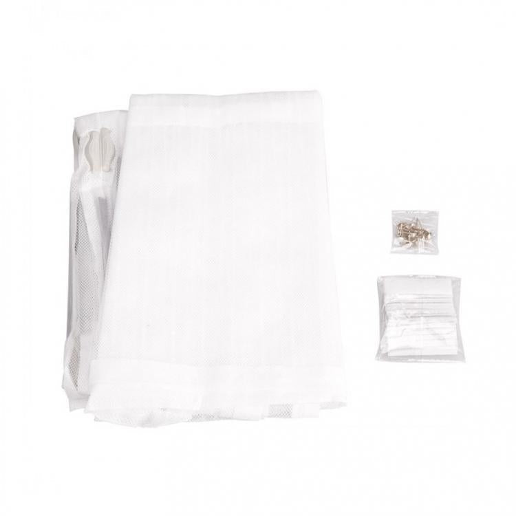 Zanzariera Magnetica 90X210 Tenda Per Porte Finestre Universale Calamita Bianca